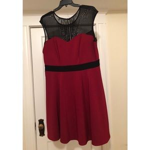 Fancy Black/Red Dress